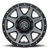 1817858052TT REBOUND HD 8×6.5 / 17×8.50 TITANIUM