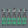 Wera - 8009 Zyklop Pocket Ratchet Set + Tool Holster 17pc