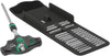 Wera Kraftform Kompakt 400 - RA T - Handle 1/4in Screwdriver Bit Set 17pc + Tool Pouch