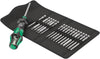Wera KK Turbo 1 Kraftform Kompakt Tool Finder Screwdriver Bit Set 19pc + Tool Pouch