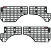 BUILTRIGHT | BEDSIDE RACK SYSTEM 4 PANEL KIT |  F150 2015-2020/RAPTOR (SHORT & STANDARD BED)