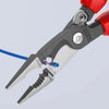 Knipex - 13 92 200 | Electrical Installation Pliers w/ Locking Lever | Multi-Component Handle | Black Atramentized - 200mm