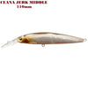 Major Craft CJK-110SPM Jerkbait Mid Sospendere 17g #014 HOLO TENNESSEE