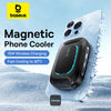 Baseus MagPro II Series Ultra-Thin Magnetic Phone Cooler (with Wireless Charger) - Cosmic Black