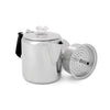 GSI Outdoor Glacier Stainless Coffee Percolator with Silicone Handle