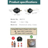 Campingmoon Fuel Canister Refill Adapter for Isobutane Gas
