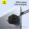 Baseus Palm Fast Charger 2C+U 65W - Cluster Black