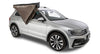 RHINO-RACK | BATWING COMPACT AWNING | 2M (RIGHT) | WITH TAPERED COMPACT EXTENSION W/DOOR