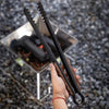 Campingmoon Premium Charcoal BBQ Grill Tong Alligator Clip