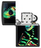 Zippo Glowing Skull Design
