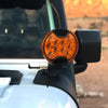 KC | 6” SLIMLITE LIGHT SHIELD | AMBER EA