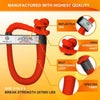 Miolle Kinetic Recovery & Tow Rope Set - 3/4 inch x 20 feet