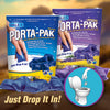 Walex - Porta-Pak RV Black Holding Tank Deodorizer Drop-Ins, Fresh Scent, (Pack of 10) - TOK