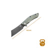 Bestech Cubis D2/Black Stonewash BG42E