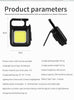 COB RECHARGEABLE KEYCHAIN LIGHT