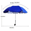 Chair Umbrella with 360 Adjustable UPF 50 (Express Delivery)