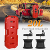 Off-Road Fuel Tank With Bracket (346x105x868mm) 20l - Red