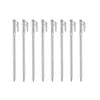 Campingmoon 8 Pieces Nail Pegs Stainless Steel - 20 cm