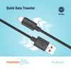 Porodo Blue USB-A To Lightning Cable Fast Charge & Data 1.2m/4ft