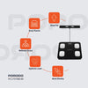 Porodo Lifestyle Precise Analysis Smart Scale - Black