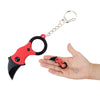 Camouflage Knife Keychain