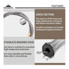 Campingmoon Gas Stove Adapter with Valve Stand - 70 cm