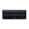Waterproof Switch Panel 8 Gang