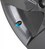 Hypersonic Tire Valve Caps Blue