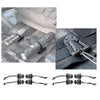 BUILTRIGHT | ELASTIC TECH PANEL CLIPS 8 PC KIT | BLACK