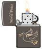 Zippo Lighter World Peace Design