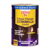 Zero in Citronella Colour Change Pillar Candle (Express Delivery)