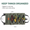 Multifunction Heavy Duty Roll up Bag (Green)