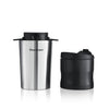 Coffee Maker With Rechargeable Electric Ceramic Coffee Grinder Travel Mug