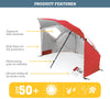 SPF 50+ Sun and Rain Canopy (250 Cm Diameter)