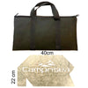 Campnsea - Galvanized Firepit with Kettle Stand & Carry Bag